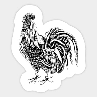 Rooster Sticker